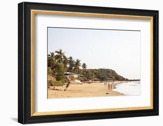 View over South Anjuna Beach, Goa, India, Asia-Yadid Levy-Framed Photographic Print