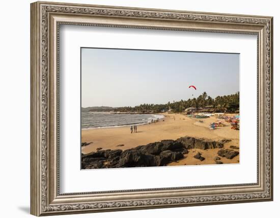 View over South Anjuna Beach, Goa, India, Asia-Yadid Levy-Framed Photographic Print