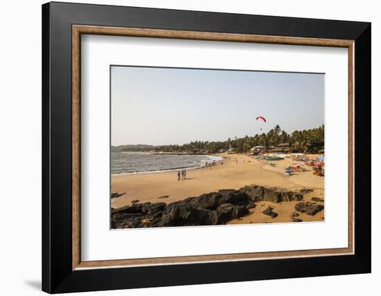 View over South Anjuna Beach, Goa, India, Asia-Yadid Levy-Framed Photographic Print