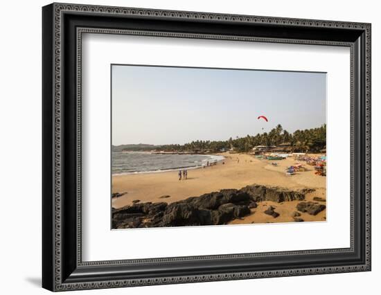 View over South Anjuna Beach, Goa, India, Asia-Yadid Levy-Framed Photographic Print