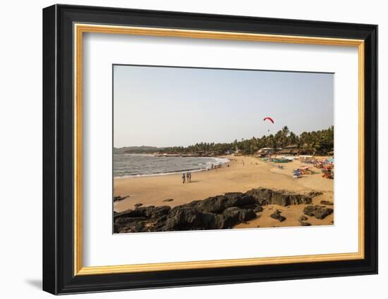 View over South Anjuna Beach, Goa, India, Asia-Yadid Levy-Framed Photographic Print