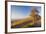 View over Stuttgart with the Tomb Chapel, Vineyards at Sundown in Autumn, Germany-Markus Lange-Framed Photographic Print