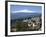 View over Taormina and Mount Etna, Taormina, Sicily, Italy, Europe-Stuart Black-Framed Photographic Print