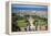 View over the Bahai Gardens, Haifa, Israel, Middle East-Yadid Levy-Framed Premier Image Canvas