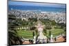 View over the Bahai Gardens, Haifa, Israel, Middle East-Yadid Levy-Mounted Photographic Print