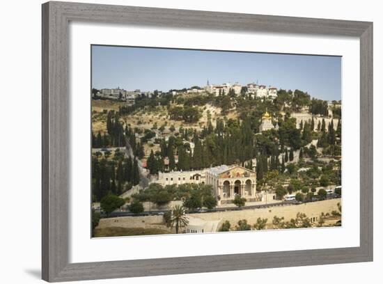 View over the Basilica of the Agony-Yadid Levy-Framed Photographic Print
