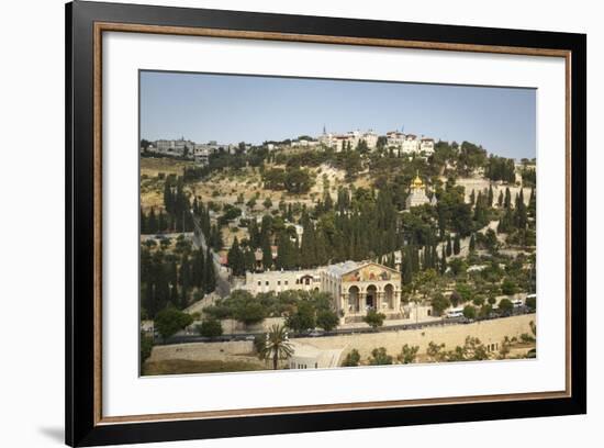 View over the Basilica of the Agony-Yadid Levy-Framed Photographic Print