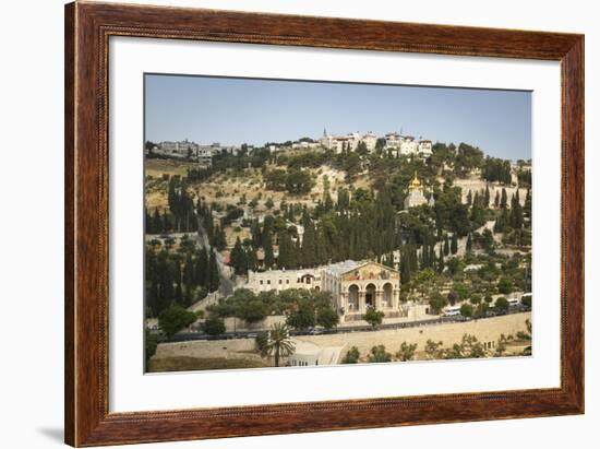 View over the Basilica of the Agony-Yadid Levy-Framed Photographic Print