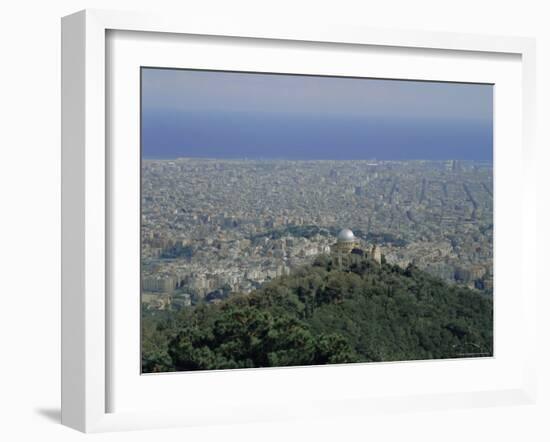 View Over the City, Barcelona, Catalonia (Cataluna) (Catalunya), Spain, Europe-Adina Tovy-Framed Photographic Print