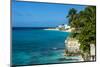 View over the cliffs of Mullet Bay, Sint Maarten, West Indies, Caribbean, Central America-Michael Runkel-Mounted Photographic Print
