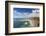 View over the coastline of the Kaikoura Peninsula from the Kaikoura Peninsula Walkway, Kaikoura, Ca-Ruth Tomlinson-Framed Photographic Print