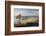 View over The Cobb and beach from Langmoor and Lister gardens, Lyme Regis, Dorset, England, United -Stuart Black-Framed Photographic Print