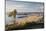View over The Cobb and beach from Langmoor and Lister gardens, Lyme Regis, Dorset, England, United -Stuart Black-Mounted Photographic Print