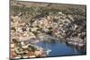 View over the Colourful Harbour, Dodecanese Islands-Ruth Tomlinson-Mounted Photographic Print