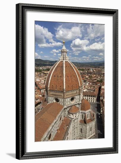 View over the Duomo and City from the Campanile, Florencetuscany, Italy, Europe-Stuart Black-Framed Photographic Print