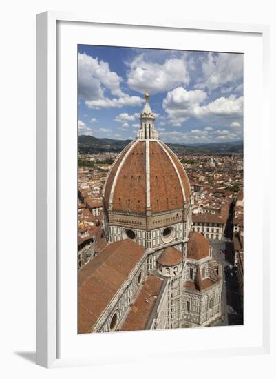 View over the Duomo and City from the Campanile, Florencetuscany, Italy, Europe-Stuart Black-Framed Photographic Print