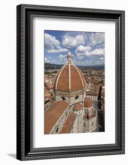 View over the Duomo and City from the Campanile, Florencetuscany, Italy, Europe-Stuart Black-Framed Photographic Print