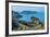 View over the East Coast of Sark and the Island Brecqhou, Channel Islands, United Kingdom-Michael Runkel-Framed Photographic Print