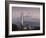 View over the Gran Torre Santiago from Cerro San Cristobal, Santiago, Chile, South America-Yadid Levy-Framed Premium Photographic Print