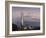 View over the Gran Torre Santiago from Cerro San Cristobal, Santiago, Chile, South America-Yadid Levy-Framed Photographic Print