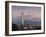 View over the Gran Torre Santiago from Cerro San Cristobal, Santiago, Chile, South America-Yadid Levy-Framed Photographic Print