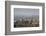 View over the Gran Torre Santiago from Cerro San Cristobal, Santiago, Chile, South America-Yadid Levy-Framed Photographic Print