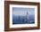 View over the Gran Torre Santiago from Cerro San Cristobal, Santiago, Chile, South America-Yadid Levy-Framed Photographic Print