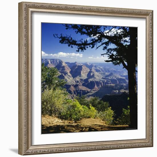 View Over the Grand Canyon, Unesco World Heritage Site, Arizona, United States of America (USA)-G Richardson-Framed Photographic Print