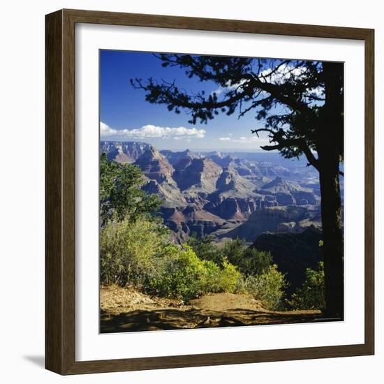 View Over the Grand Canyon, Unesco World Heritage Site, Arizona, United States of America (USA)-G Richardson-Framed Photographic Print