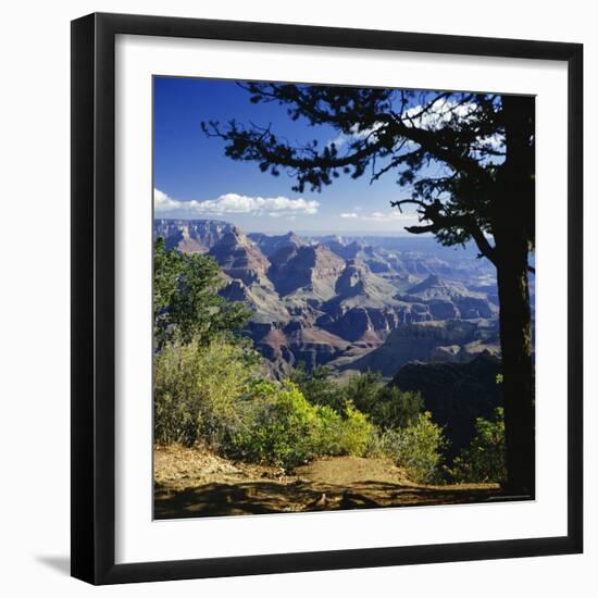 View Over the Grand Canyon, Unesco World Heritage Site, Arizona, United States of America (USA)-G Richardson-Framed Photographic Print