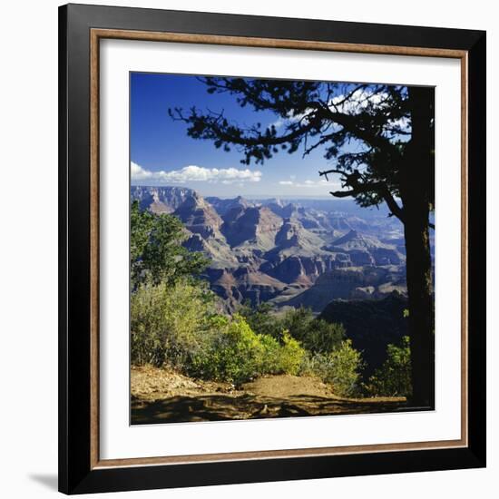 View Over the Grand Canyon, Unesco World Heritage Site, Arizona, United States of America (USA)-G Richardson-Framed Photographic Print