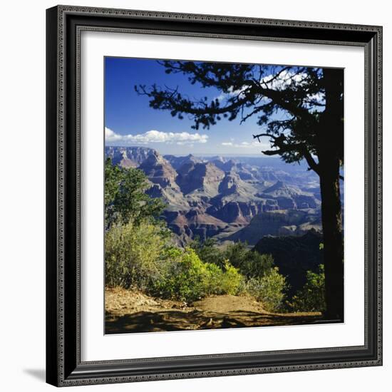 View Over the Grand Canyon, Unesco World Heritage Site, Arizona, United States of America (USA)-G Richardson-Framed Photographic Print