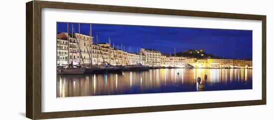 View over the Harbour to Forte Stella Fortress-Markus Lange-Framed Photographic Print