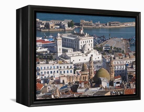 View Over the Kasbah of Algiers, Algiers, Algeria, North Africa, Africa-Michael Runkel-Framed Premier Image Canvas