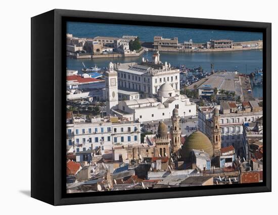 View Over the Kasbah of Algiers, Algiers, Algeria, North Africa, Africa-Michael Runkel-Framed Premier Image Canvas