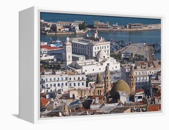 View Over the Kasbah of Algiers, Algiers, Algeria, North Africa, Africa-Michael Runkel-Framed Premier Image Canvas