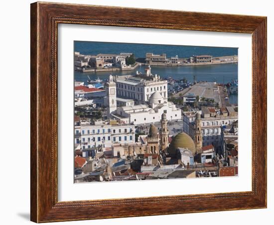 View Over the Kasbah of Algiers, Algiers, Algeria, North Africa, Africa-Michael Runkel-Framed Photographic Print