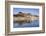 View over the Main River to Marienberg Fortress and St. Burkard Church in Autumn-Markus Lange-Framed Photographic Print