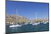 View over the Marina to Port De Pollenca, Pollenca, Majorca (Mallorca)-Markus Lange-Mounted Photographic Print