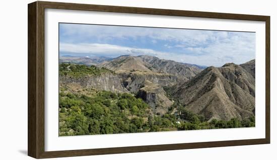 View over the mountains surrounding Garni, Kotayk Province, Armenia, Caucasus, Asia-G&M Therin-Weise-Framed Photographic Print