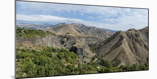 View over the mountains surrounding Garni, Kotayk Province, Armenia, Caucasus, Asia-G&M Therin-Weise-Mounted Photographic Print