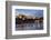 View over the River Vltava to Charles Bridge and the Castle District-Markus Lange-Framed Photographic Print