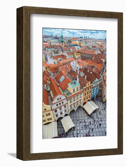 View over the Rooftops of the Old Town-badahos-Framed Photographic Print