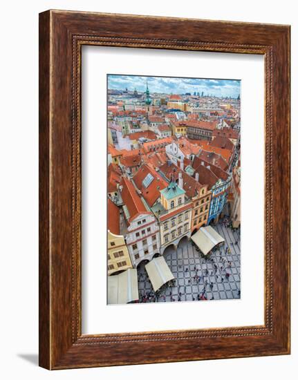 View over the Rooftops of the Old Town-badahos-Framed Photographic Print