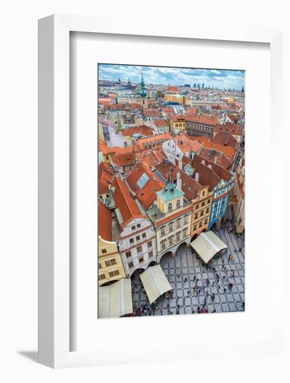 View over the Rooftops of the Old Town-badahos-Framed Photographic Print