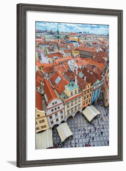 View over the Rooftops of the Old Town-badahos-Framed Photographic Print