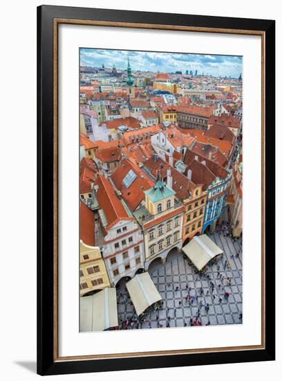 View over the Rooftops of the Old Town-badahos-Framed Photographic Print