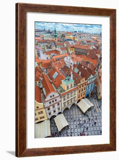 View over the Rooftops of the Old Town-badahos-Framed Photographic Print