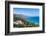 View over the South Coast of Crete, Greek Islands, Greece, Europe-Michael Runkel-Framed Photographic Print