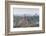 View over the Temples of Bagan Swathed in Early Morning Mist-Lee Frost-Framed Photographic Print